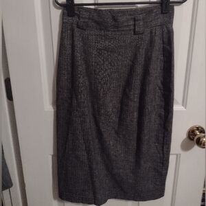Jones New York Charcoal Pencil Skirt, 6 EUC